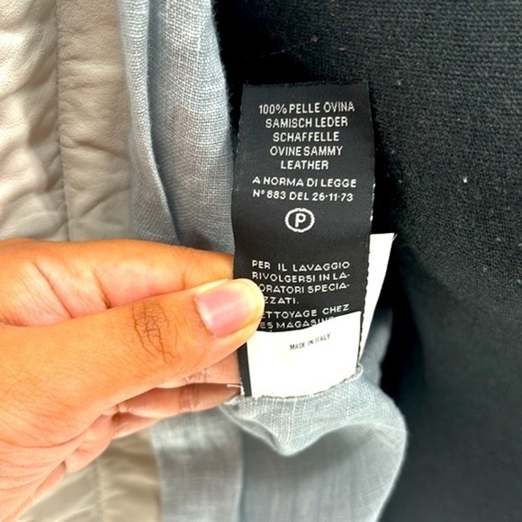 UEC Vintage Roncarati leather blazer size 40/ 4 - Picture 11 of 16